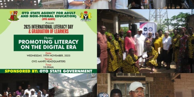 Photos News: Oyo AANFE Marks International Literacy Day, As Olopoenia Receives Award