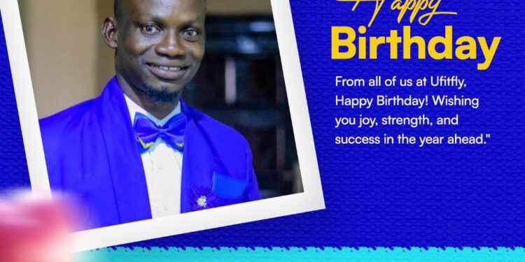 Your unwavering belief and trust have been a guiding light, Ufitfly Congratulates Alabede Olaoluwa Peter on his Birthday