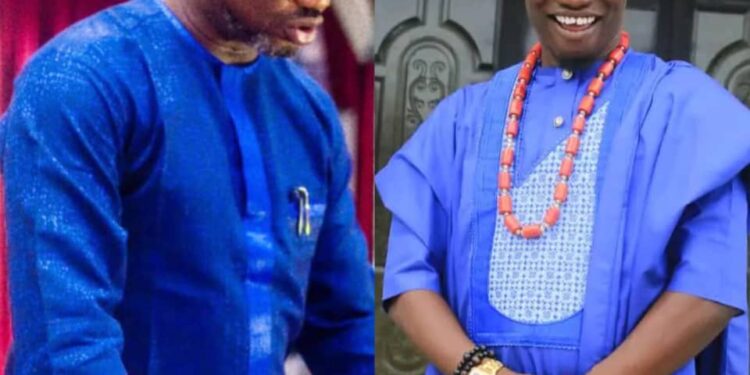 Jagaban of 9th And 10th Assembly, Hon. Babajide Gabriel, Celebrates Naija24hrs Publisher, Alabede Peter, On His Birthday