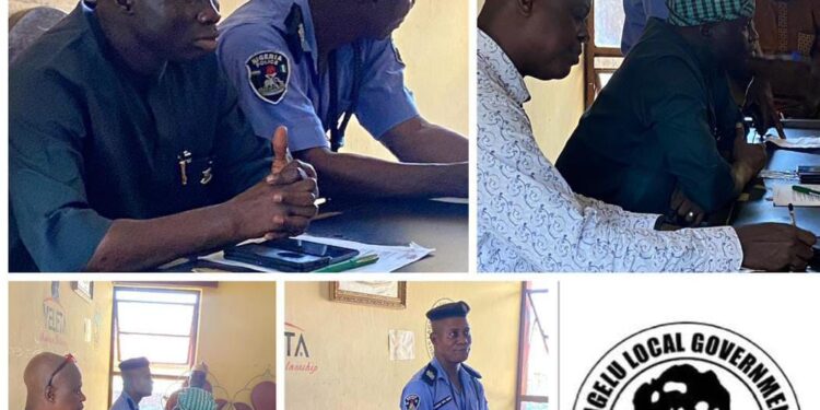 SECURITY MEETING: Lagelu LG Chairman, Hon. Kamorudeen Charges Security Agencies to Intensify Intelligence, Patrols Across Communities