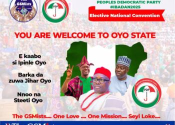 Hon Sanda Welcomes Delegates to Ibadan as PDP Holds Historic National Convention