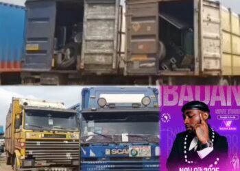 Ibadan Gears Up for Davido’s #5iveAliveTour: First Batch of Concert Equipment Arrives at Liberty Stadium