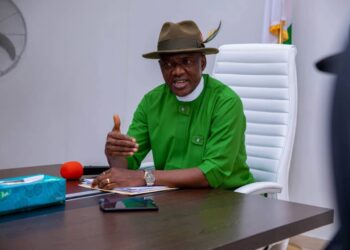 Breaking: Bayelsa deputy governor rushed to hospital after collapsing in office