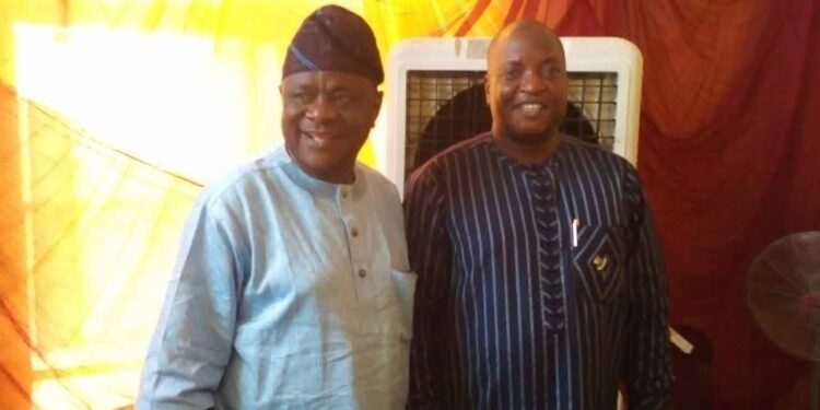 Oloye Babatunde Ologburo Congratulates Oyo West LG Chairman, Hon. Akeem Salami Olukitibi, at 50