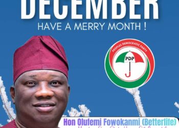 Engr. Toheeb Adegoke Welcomes Akinyele/Lagelu Into a Pivotal December*