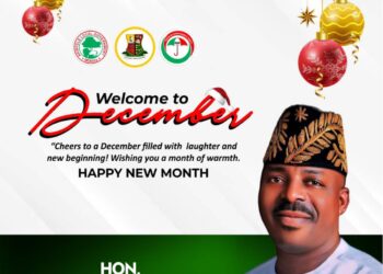 Akinyele Council Boss, Hon. Akinwole Akinleye Welcomes Residents to a December of Renewed Hope* 