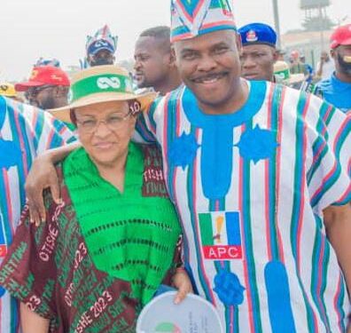 Alh., Fatai Ibikunle congratulates Mrs Ajimobi on ambassadorial nomination