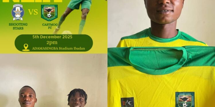 Football: Adeleke Powers Castmog FC Into Historic Friendly Against Shooting Stars*