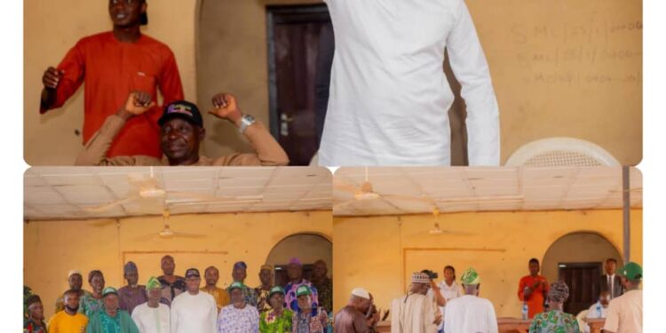 Oyo 2027: Amofin Beulah Adeoye Visits Saki East, Meets PDP Stakeholders, Discusses Guber Ambition