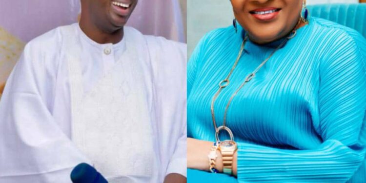 Dr. Akande Kazeem Babatunde congratulates Chief (Dr.) Mrs. Florence Ajimobi on her appointment as a Nigerian Ambassador.