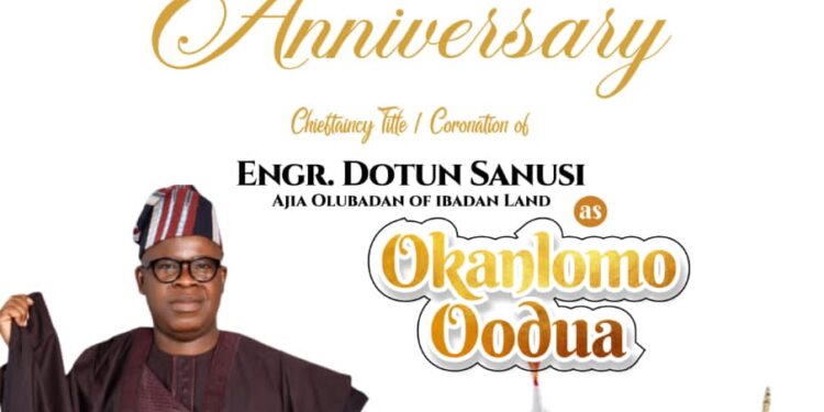 Adegoke Felicitates Ooni at 10th Coronation Anniversary, Congratulates Engr. Dotun Sanusi on Okanlomo Oodua Title