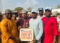 Engr Toheeb Adegoke Receives Tailors’ Union Merit Award as Grassroots Politics Takes a New Shape in Akinyele LGA*