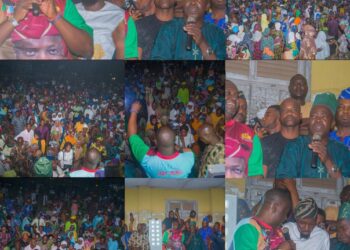 Oyo Rep Skimeh Visits APC Oyo East Local Government General Meeting