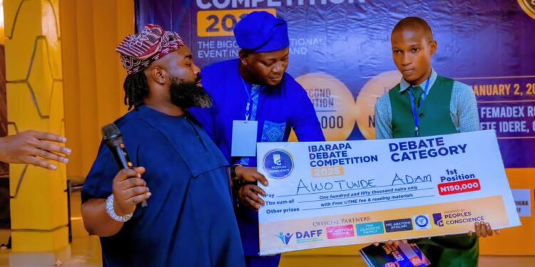 Ibarapa Debate Competition 2026: DAFF Retains Official Sponsorship for Fifth Time, Donates N1M*