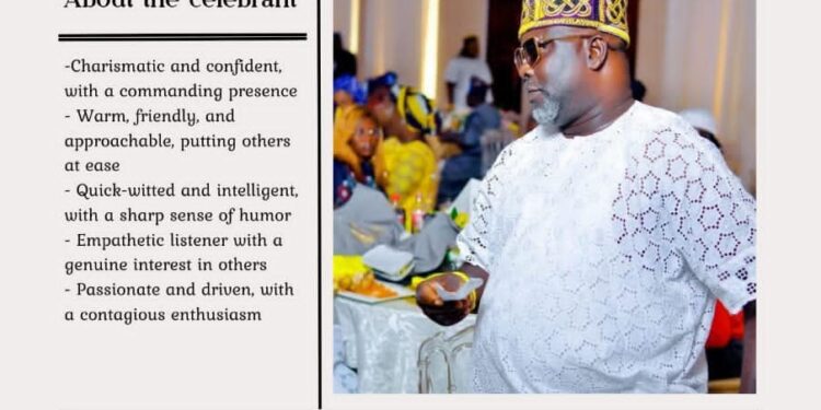 Birthday: You’re A Man Of Inestimable Value! Street Circle Foundation Celebrates Hon Baruwa Abiodun Adekunle 