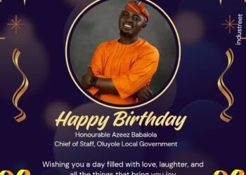 Street Circle Foundation Felicitates with Chief of Staff, Oluyole Local Government, Honourable Azeez Babalola on His Birthday