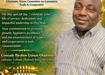 Comrade Oladimeji Salutes Oyo Lawmaker, Hon. Razaq Mabaje on his Birthday