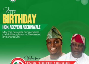 Engr. Toheeb Adegoke Celebrates Hon. Adeyemi Aderinwale (Oole), a Steady Hand in Akinyele Governance*