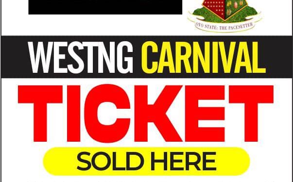 DECEMBER 20: West NG Carnival Announces Physical Ticket Sales Point