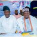 Prof. Akande Felicitates Okere of Saki on 6th Coronation Anniversary