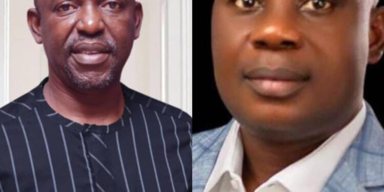 Hon. Olusina Ogunsola Felicitates Oluyole Council Chairman, Hon. Akeem Olatunji, on His Birthday