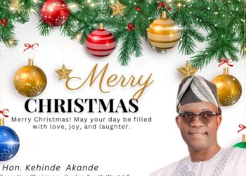 You are a Trailblazer”, Akinyele Council Boss, Hon Akinwole Akinleye Celebrates Gov. Seyi Makinde @58*