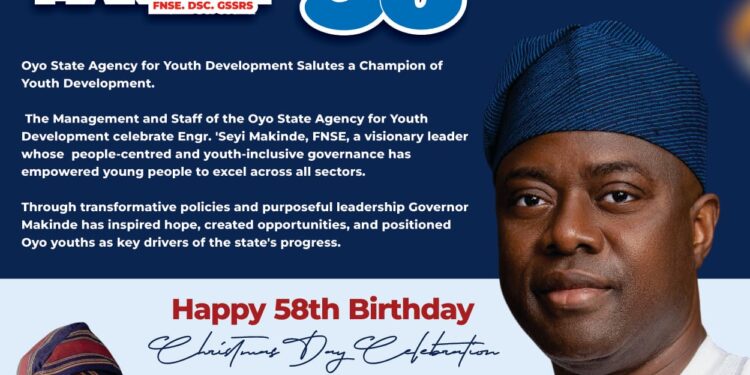 Gov Makinde at 58: Oyo Agency for Youth Salutes Champion of Youth Development
