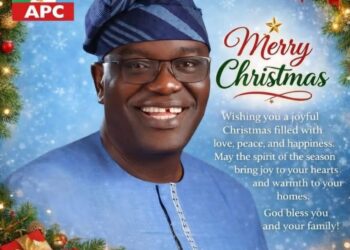 JESUS IS THE REASON FOR THE SEASON! Prof Akande salute at Christmas