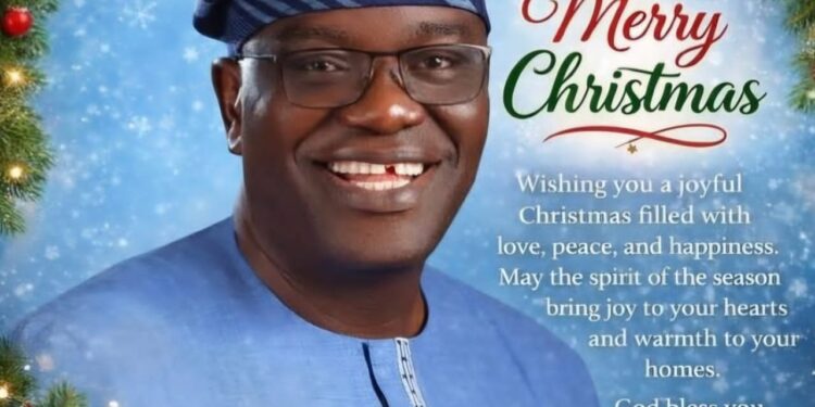 JESUS IS THE REASON FOR THE SEASON! Prof Akande salute at Christmas