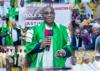 NANS Inducts Hon. Ogunsola Olusina John as National Patron at Grand Dinner Night