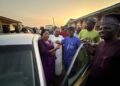Presentation of Official Vehicles to Egbeda LG Staff by Hon Sanda