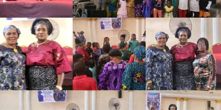Photos News: Ibadan South West LG Chair’s Wife Brings Joy to Children at End-of-Year Bash