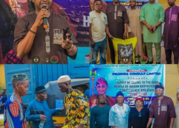 Ibadan North Fed. Lawmaker, Rep Folajimi Oyekunle (DoN), Facilitates 320 Bags of Rice to Cushion Economic Hardship*