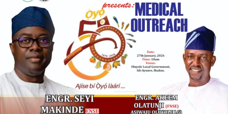 Oluyole LG takes 1-Day free medical outreach to grassroots in commemoration of Oyo @ 50