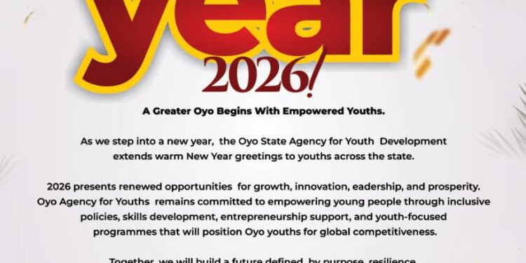 Agency for Youth Felicitates Oyo Youths on New Year, Reaffirms Commitment to Youth Empowerment