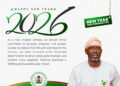 Embrace 2026 With Hope, Promote Peace, Ensure Opportunities For All – Agboworin Felicitates Nigerians In New Year Message