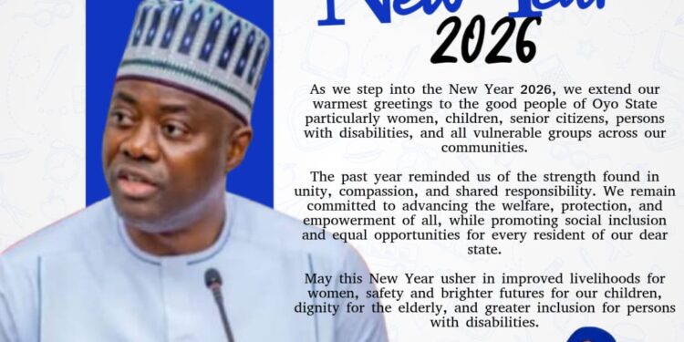 “Oyo Shall Rise and Shine” — Akeem Salawu Sets Agenda in New Year Message