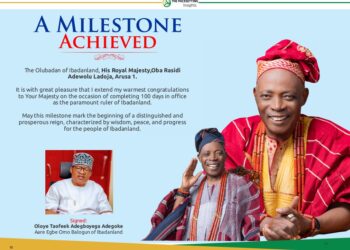 Arusa 100 Days of Leadership : A Blend of Tradition and Progress in Ibadanland – Oloye Taofeek Adegboyega Adegoke