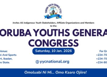 Yoruba Youth Council Fixes January 10, 2026 for General Congress, Sets to Unveil Digital Platforms; Extends Back-to-School Message