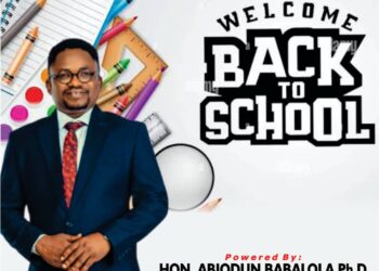 Hon. Babalola integrity PhD Urges Students to Embrace Excellence as Schools Resume in Ibadan North East*