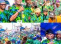 APC Bubbles as Folarin, Adelabu, Buhari, Ali, Abass Welcome Over 50,000 PDP, SDP, ADC Defectors
