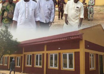 IBSWLG Chairman, Akande Inspects Ongoing Omitituntun Skill Centre in Akuro