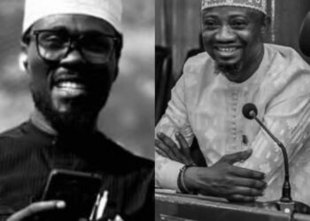 Hon. Adebayo Babajide Gabriel Felicitates Populist News Publisher, Yisahu Aderibigbe Ajibola