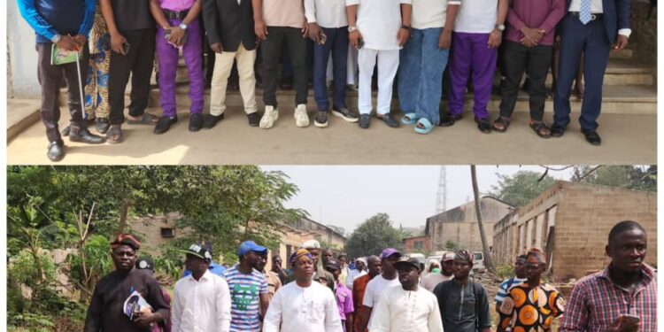 NYCN Oyo Chapter Begins 2026 Engagements with Courtesy Visit to Oyo Agency for Youth Chairman  …as Falana, NYCN delegate tour ongoing new office construction site.