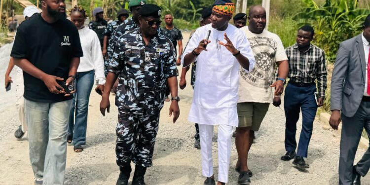 Oyo Police Boss Visits Rayfield Gardens City, Emphasizes Vigilance and Security*