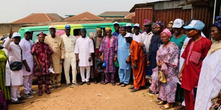 NYCN Oyo Chapter Begins 2026 Engagements with Courtesy Visit to Oyo Agency for Youth Chairman  …as Falana, NYCN delegate tour ongoing new office construction site.
