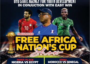 BREAKING: Oyo Govt Extends Free Viewing of AFCON Matches to Saturday Third Place, Sunday Final