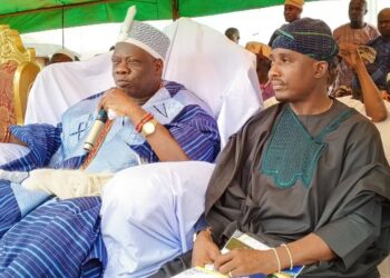 Hon. Olusola Adeleke Congratulates Olu of Igbo-Ora on Appointment as Deputy Chairman, Oyo State Council of Obas and Chiefs*