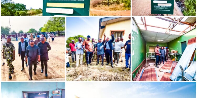Hon. Lateef Akorede Inspects, Orders Renovation of Healthcare Facilities in Ibarapa North