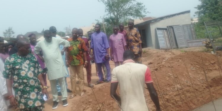 Hon. Sheriff Adeojo Inspects Community Road Project, Pledges Swift Support for Completion